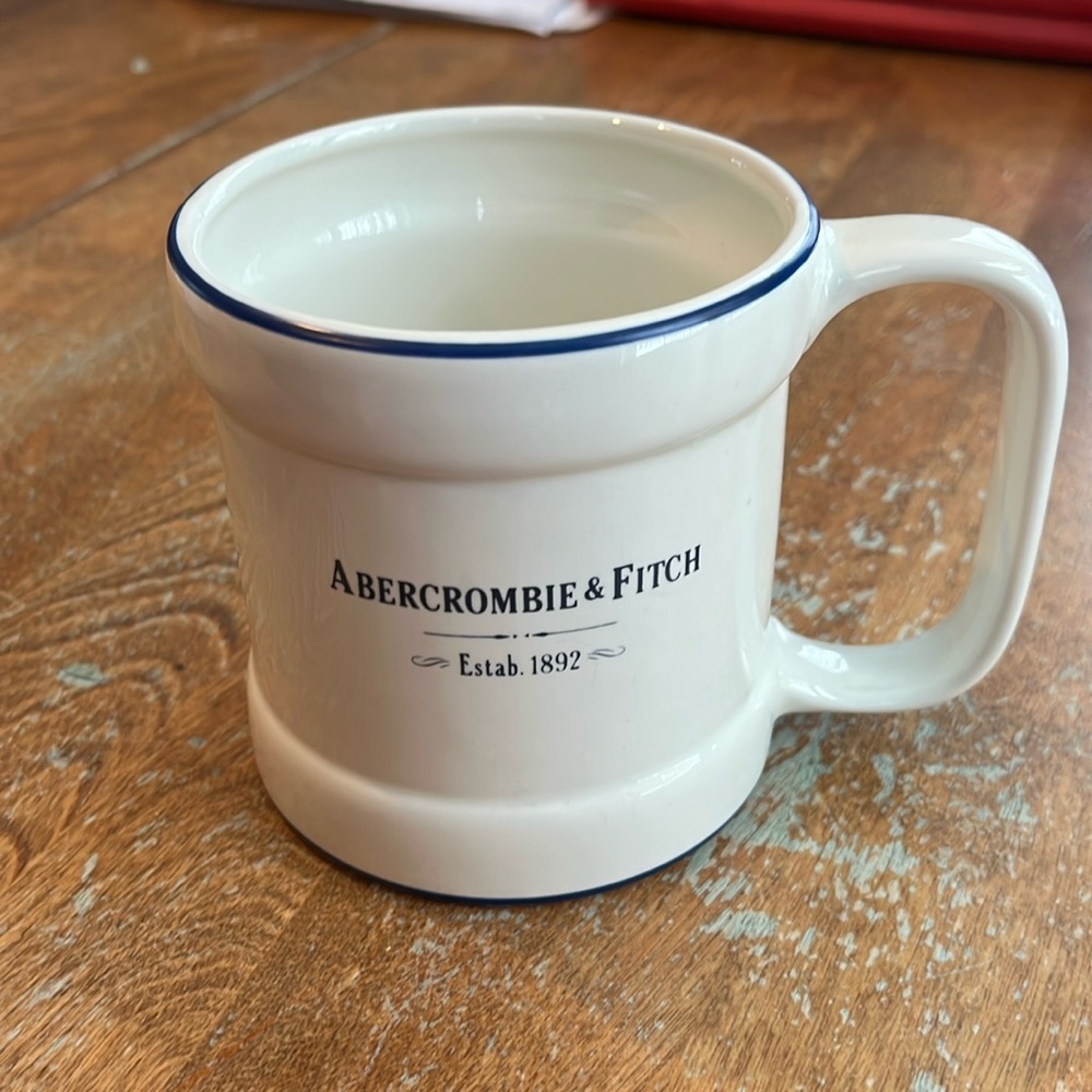 Abercrombie & Fitch Estab.1892 ceramic mug Vintage Prink Nash Pottery